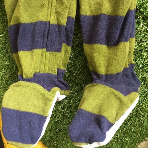 Toddler Boy 3yr Fleece Pajamas PJ Onesie - Picture 5 of 6